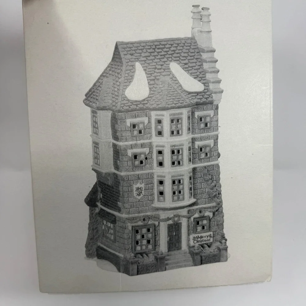Department 56 Heritage Village Collection Dickens‎ Nephew Freds Flat Handpainted